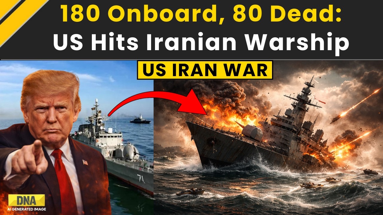 Israel Iran War: 80 Killed After US Hits Iranian Warship Iris Dena | US Iran War | Iran Israel War