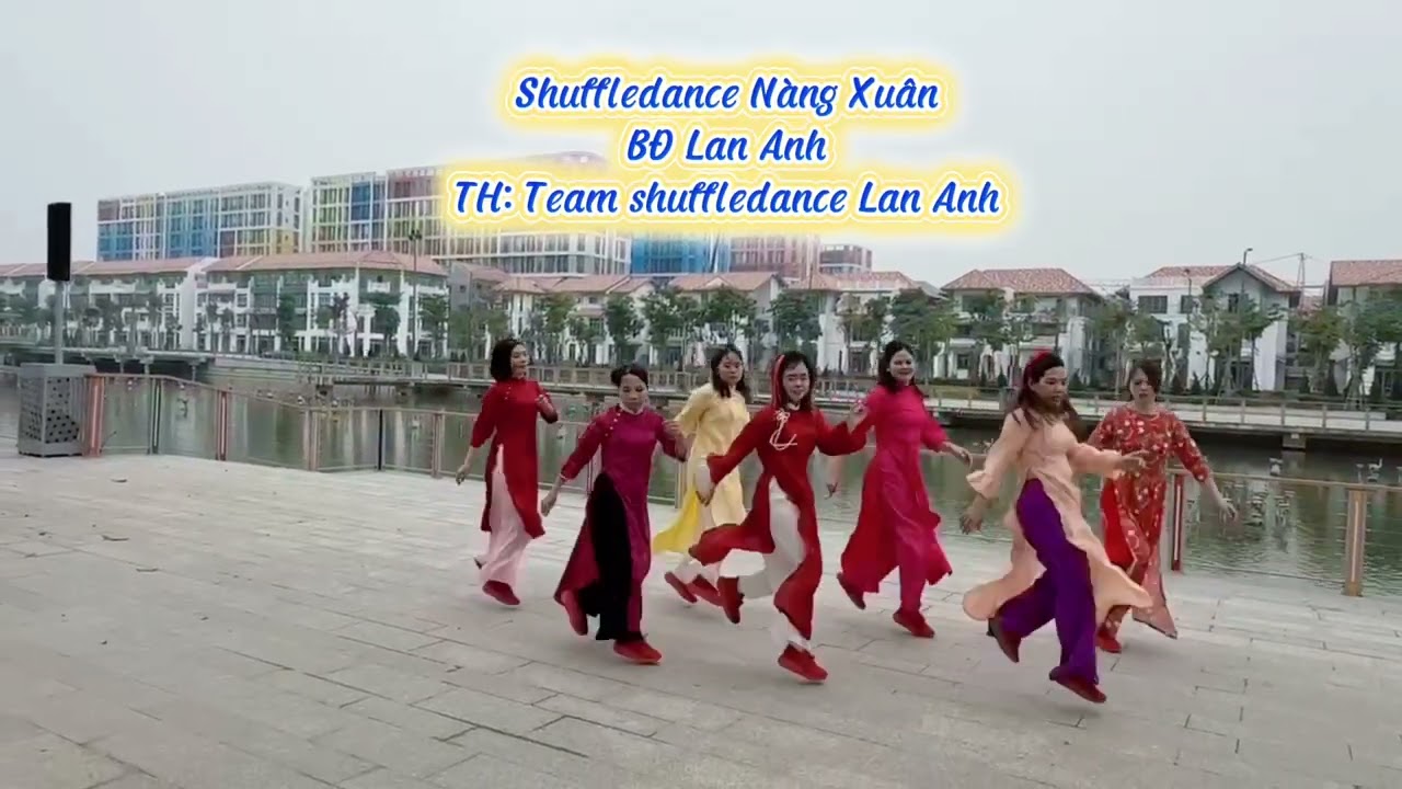 Nhảy Shuffledance Nàng Xuân mừng Xuân 2026 #shuffledance #shuffledancelananh #dance 