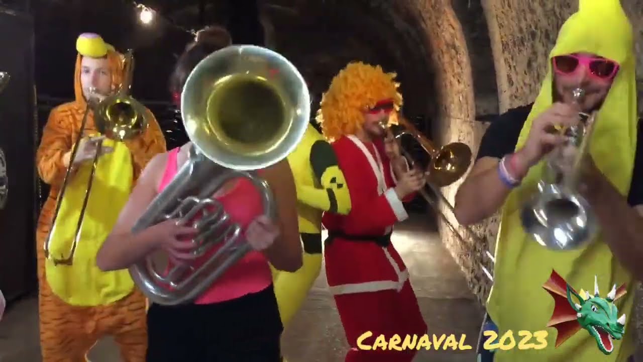 Les Boules De Feu au carnaval de la Grosse Biesse en 2023.
