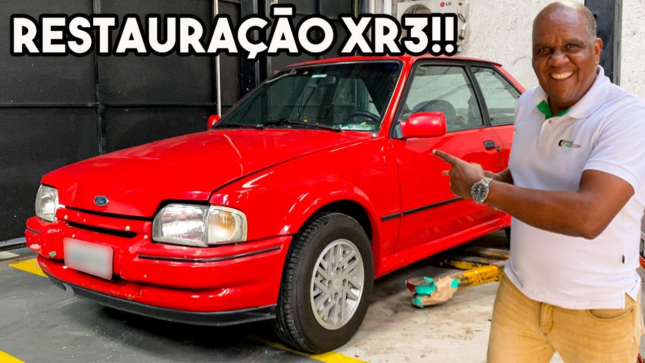 FERRUGEM ESCONDIDA!!😱🔥 ESCORT XR3 RECEBERÁ RESTAURAÇÃO COMPLETA - Pt.1