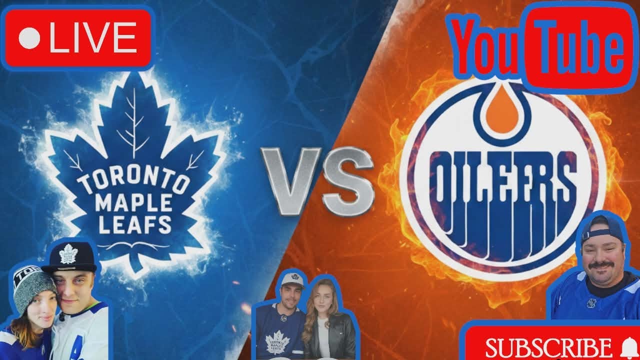 Toronto Maple Leafs VS Edmonton Oilers!!!