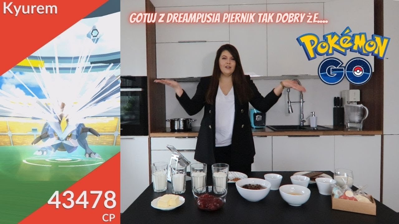 Gotuj z DreamPusią Piernik Tak dobry że.... ? Kyurem Raid Odcinek #546
