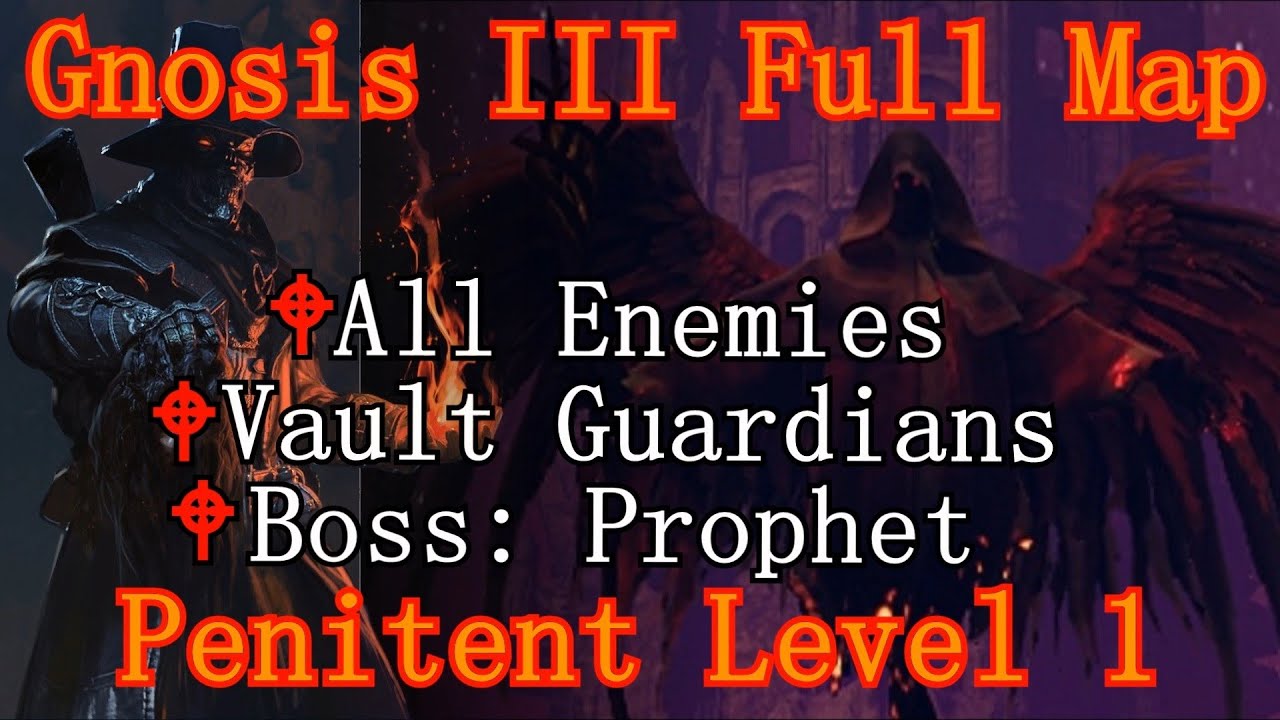 Witchfire: Prophet Boss Fight + Full Map, Gnosis 3, Penitent Level 1 (First Clear).