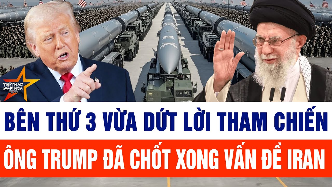 Thế giới hôm nay 27/1: Bên thứ 3 vừa dứt lời tham chiến; ông Trump đã chốt xong vấn đề Iran