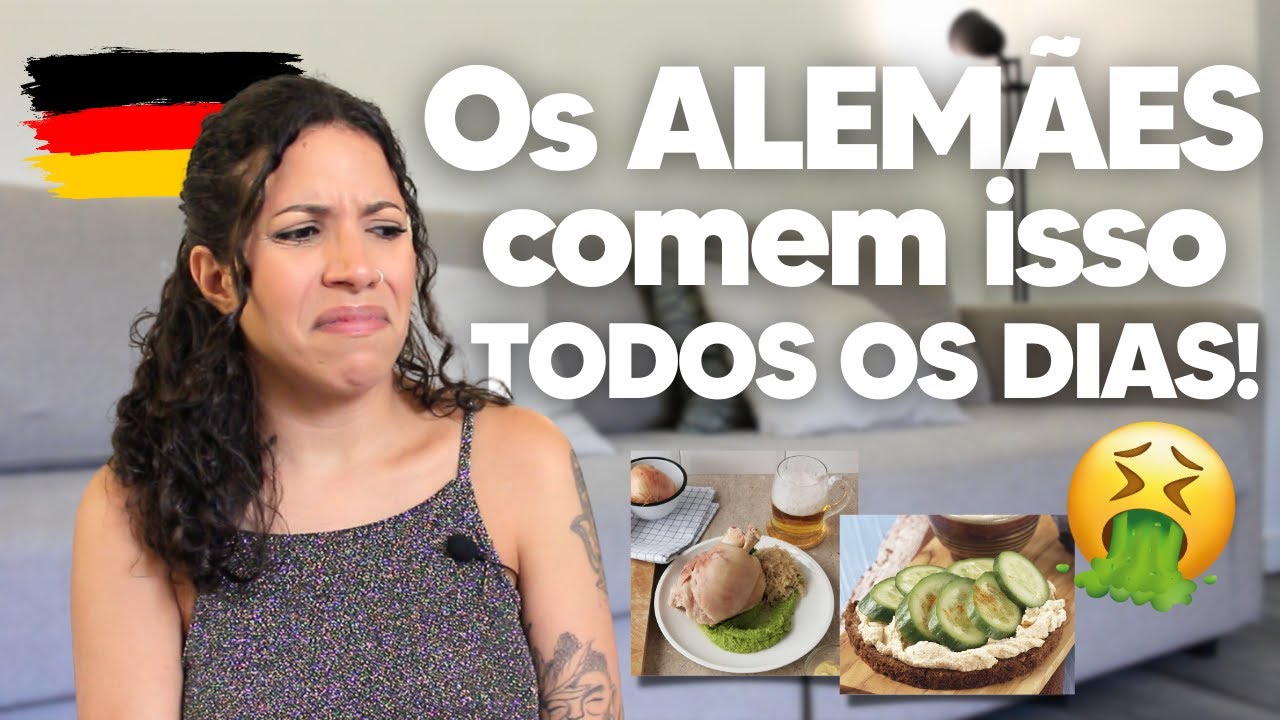 O QUE OS ALEMÃES COMEM? 🇩🇪 | comidas estranhas, culinária típica, etc