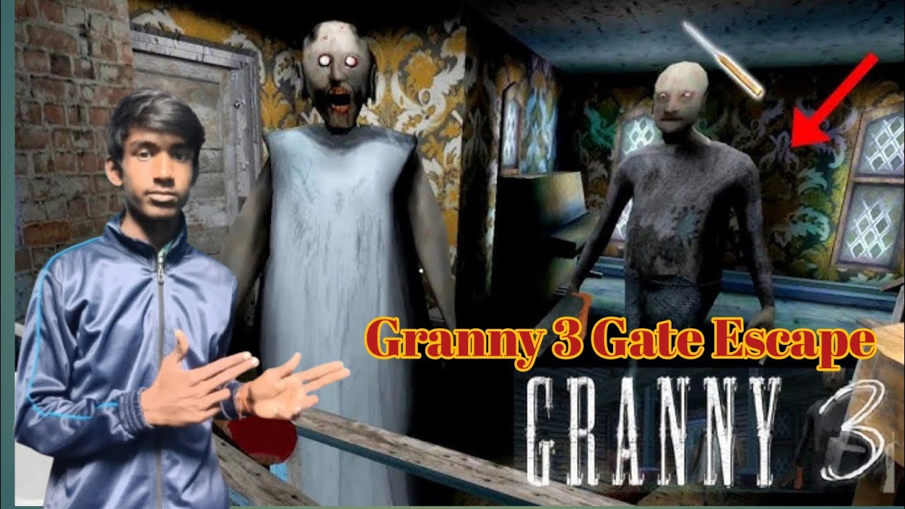 Finally I Escaped From Granny's House - granny 3 Gate Escape shivendrajogi 