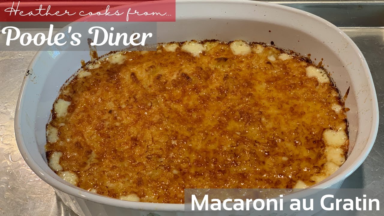 Macaroni au Gratin | Poole's Diner | EASY