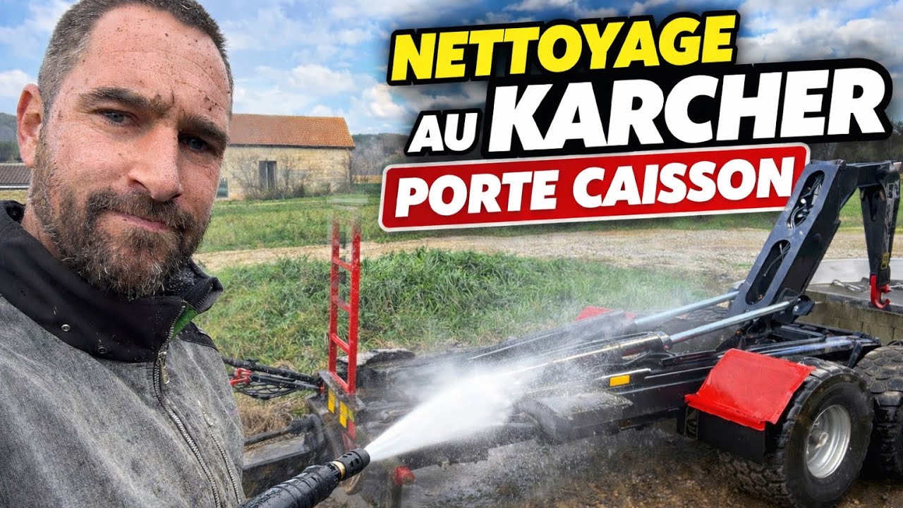Un bon nettoyage avant de vendre le porte caisson Deves AC 180