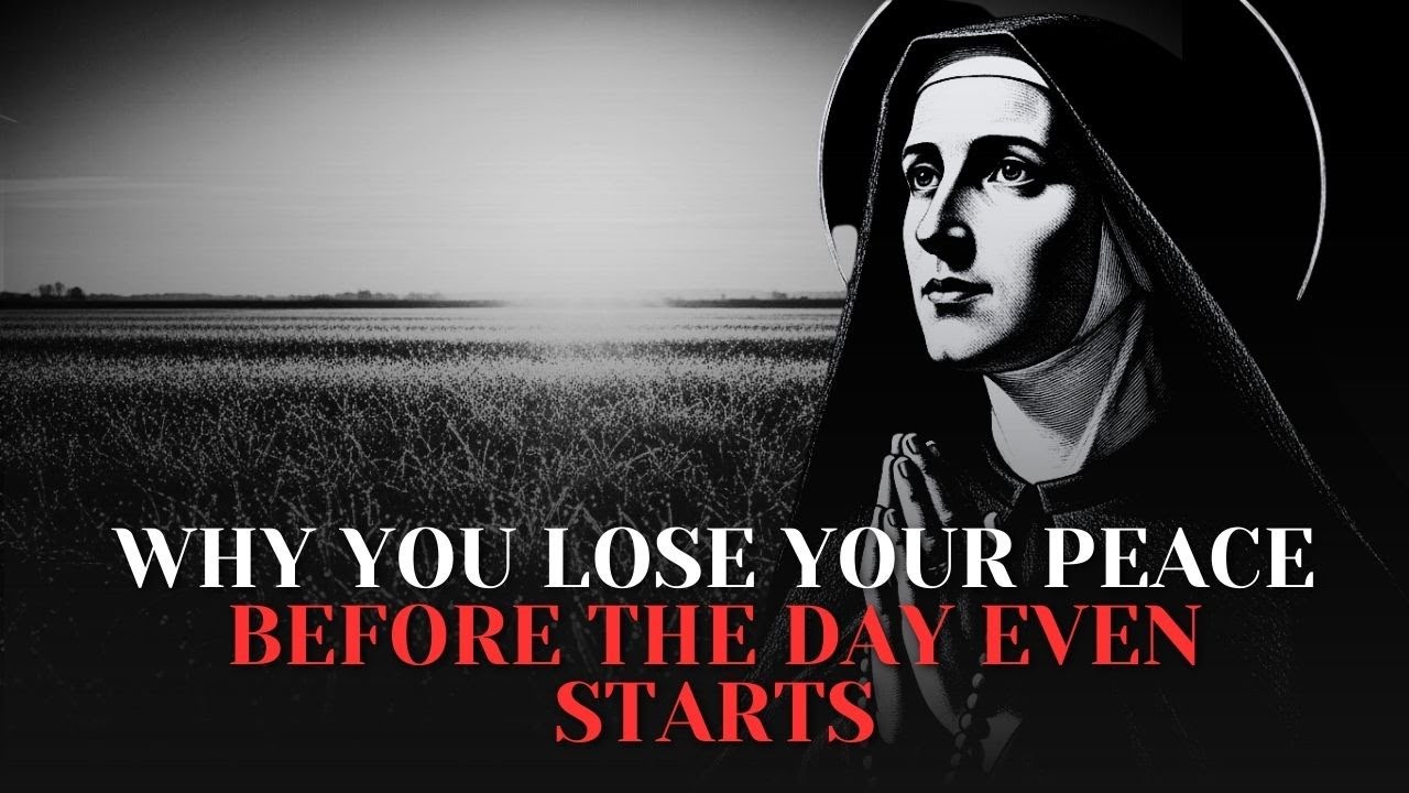 This Is Why You Lose Your Peace Before the Day Even Starts — Saint Faustina
