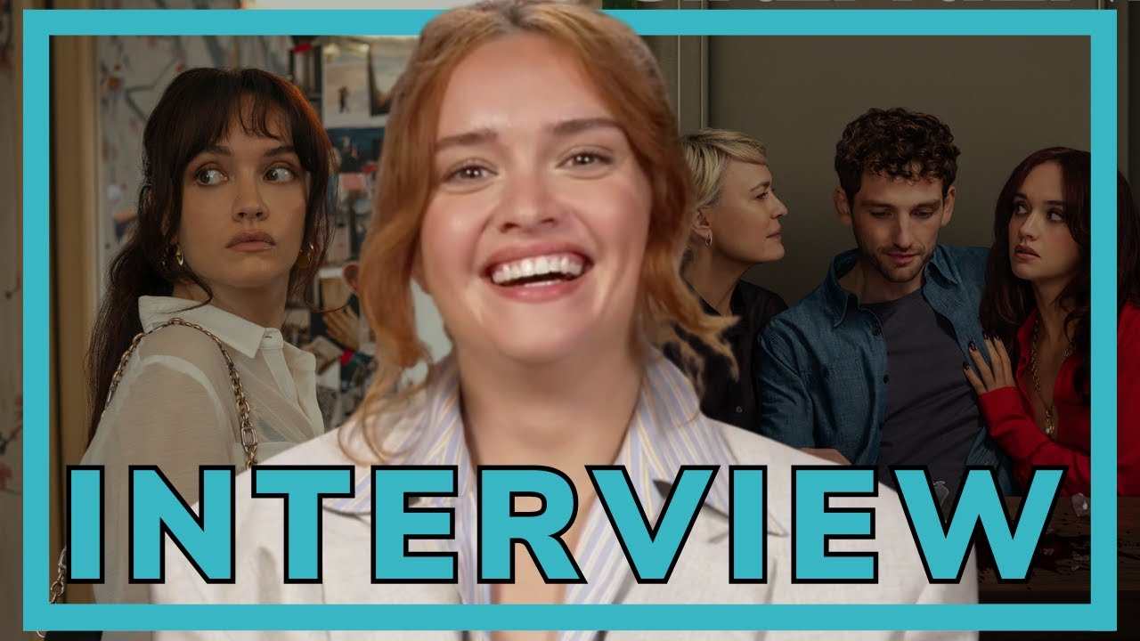 OLIVIA COOKE INTERVIEW on why she can't watch herself in THE GIRLFRIEND