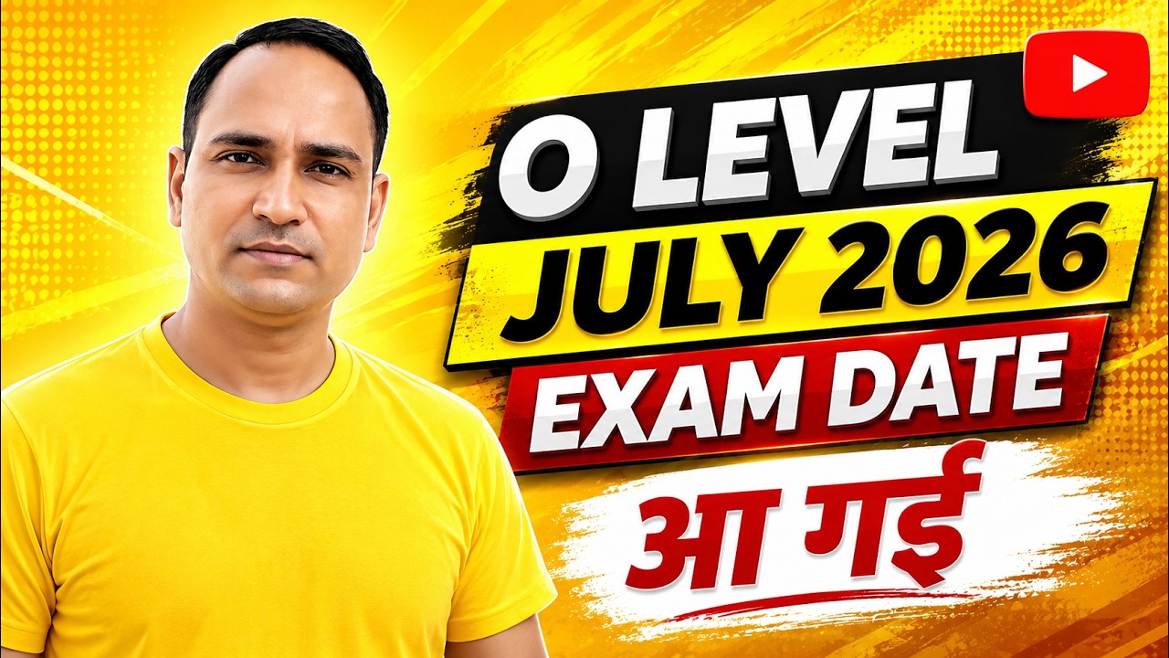 O Level July 2026 Exam Dates Released | Exam Date || Update Official NIELIT | Complete Exam Scheme