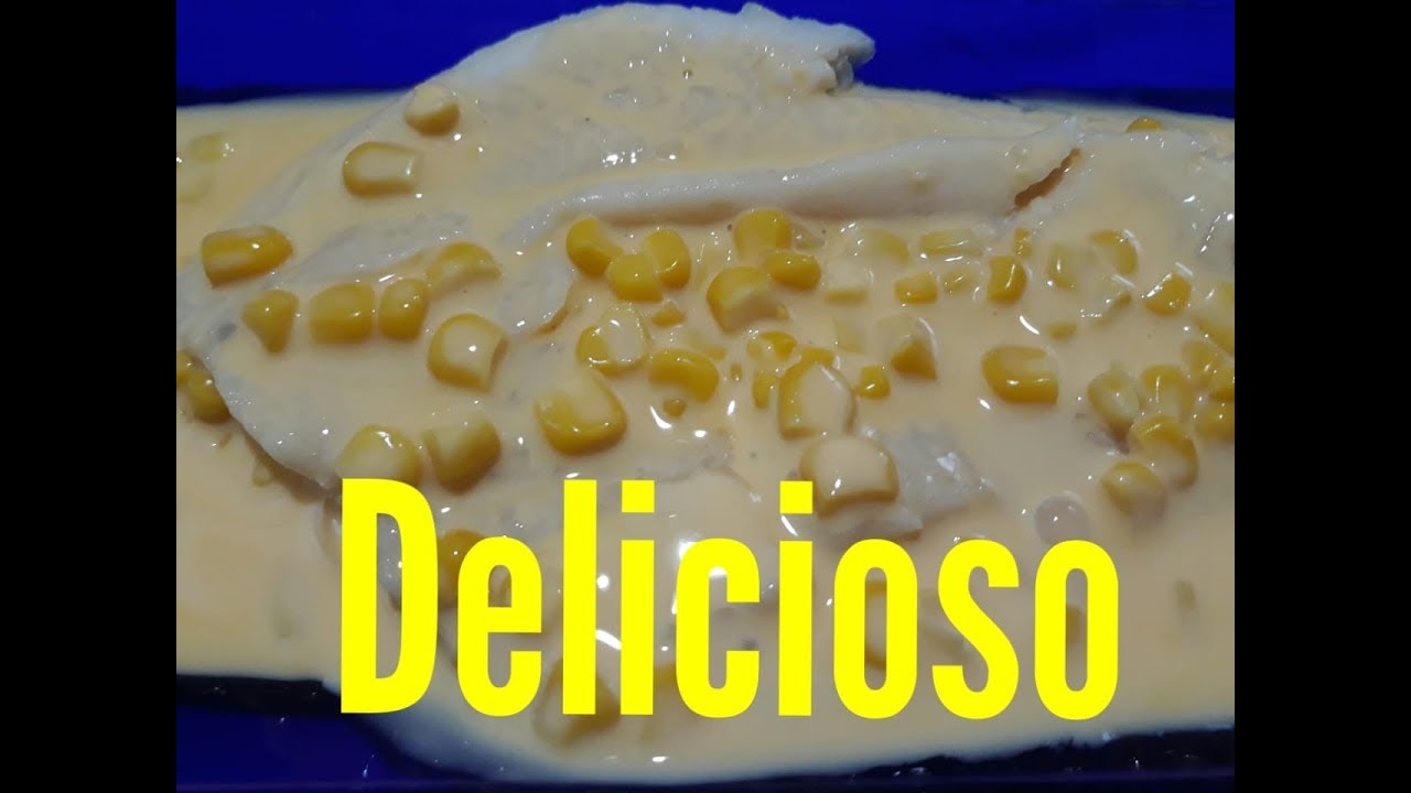 PESCADO EN SALSA DE QUESO