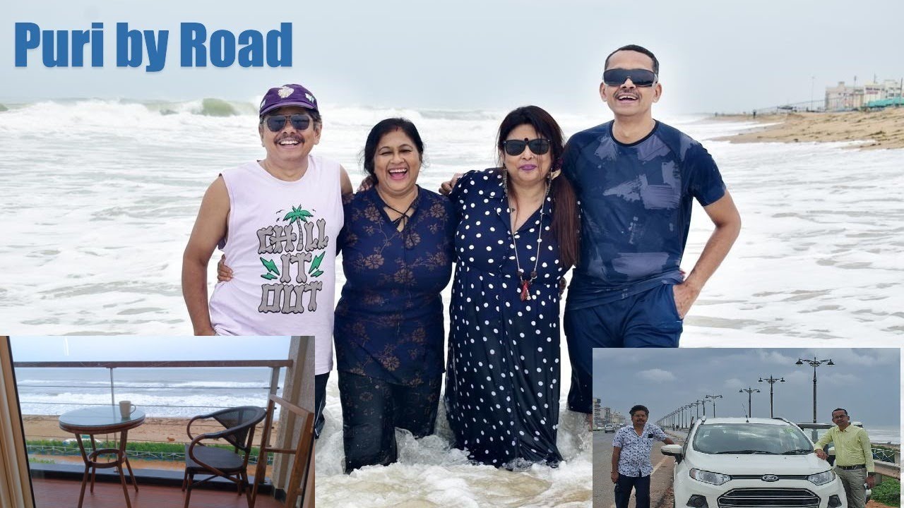 Road Drive to Puri || Hotel & Resort beside Sea Beach || Konark || শ্রী  জগন্নাথ  দর্শন