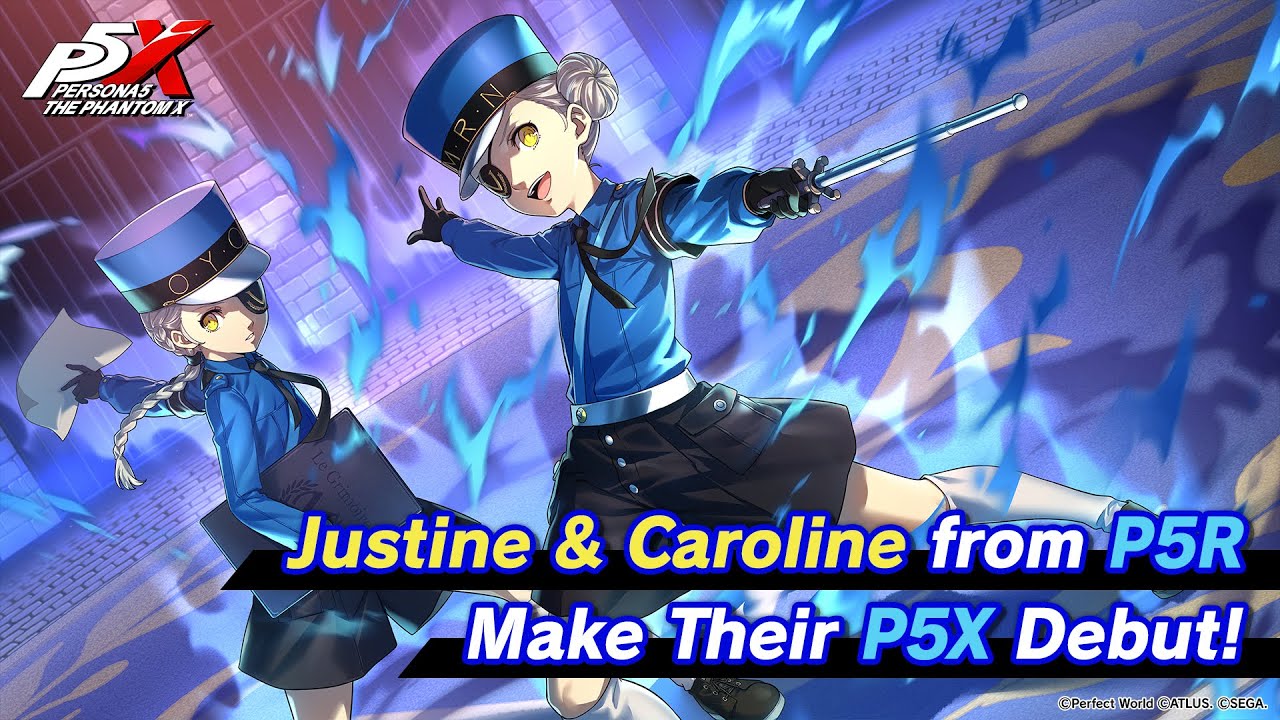 Persona5: The Phantom X - Justine & Caroline (VA: Aki Toyosaki) Special Character Teaser