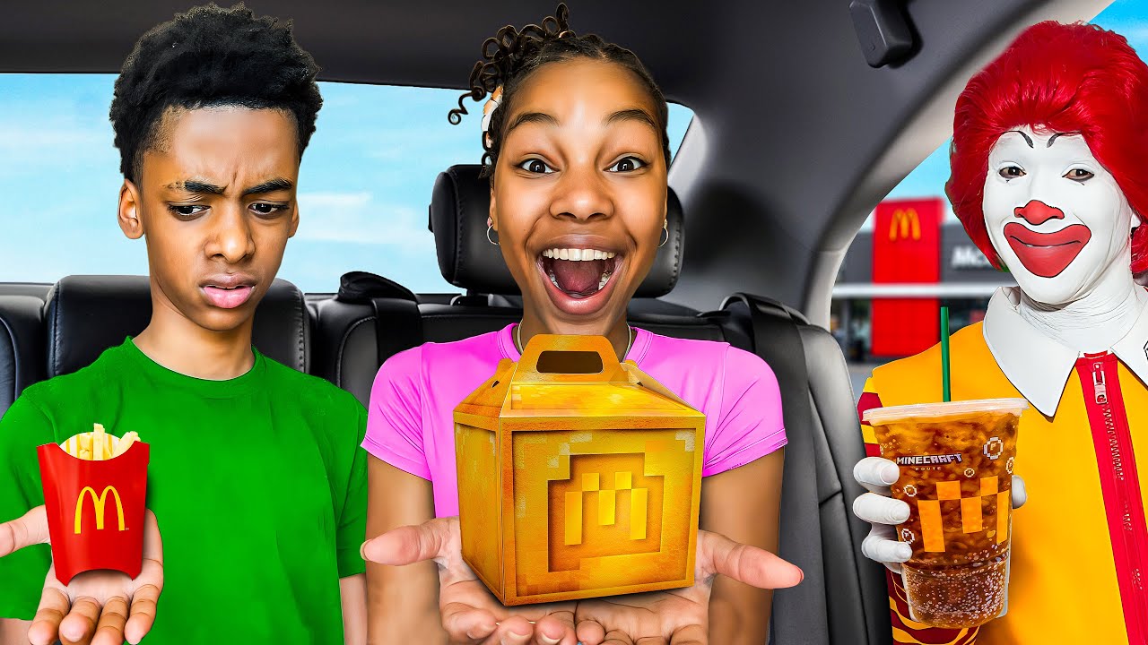 Eating CHEAP vs EXPENSIVE DRIVE THRU Food for 24 Hours!