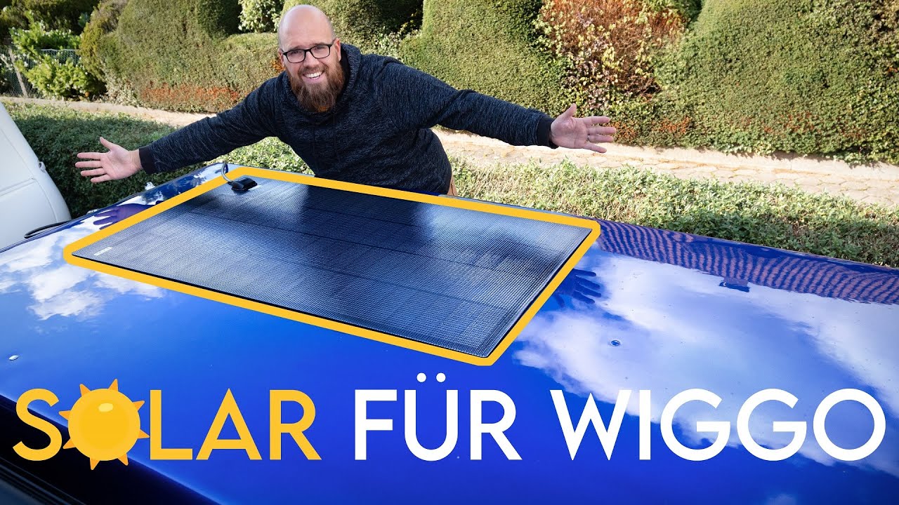Semi-Flexibles Solarmodul von Wattstunde für unseren VW T4 California