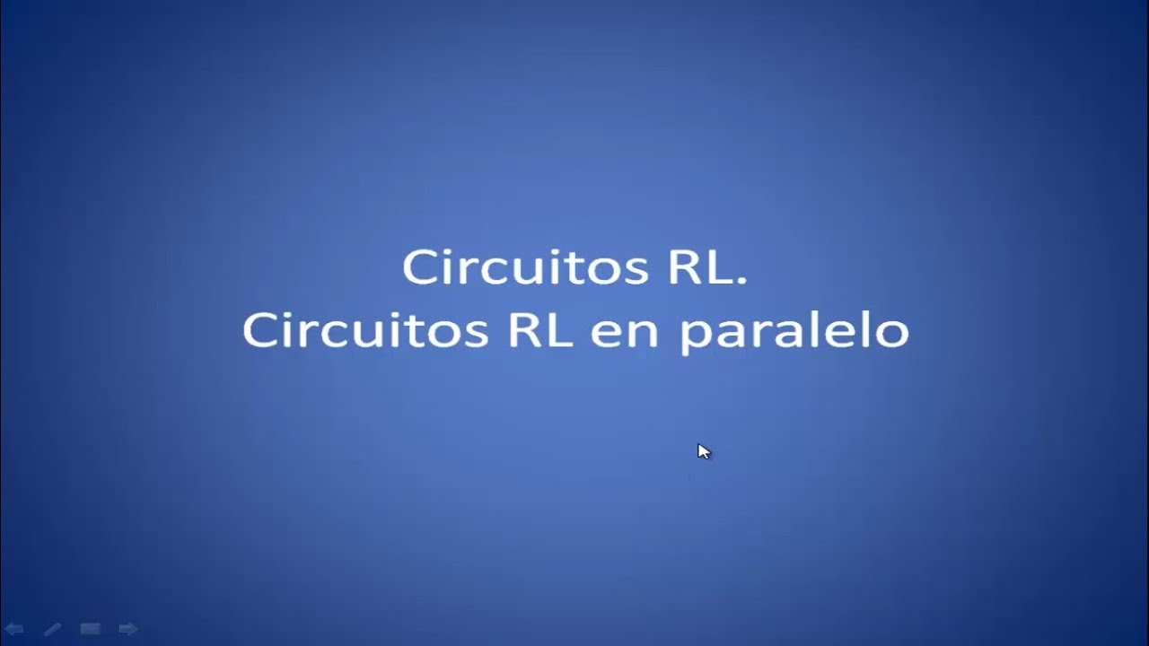 Curso de electrónica desde cero. Circuitos RL en paralelo. Vídeo 107