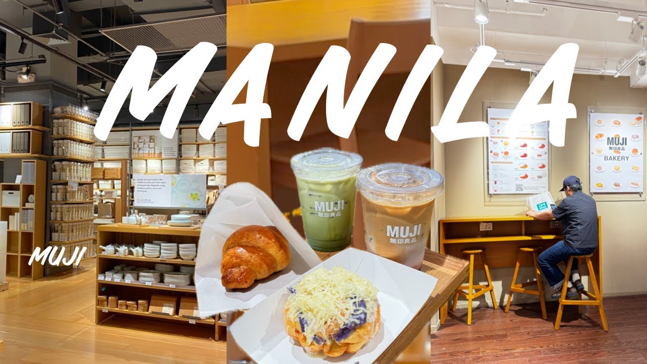 Life in Manila 🇵🇭 Exploring Muji Flagship Store + MUJI Cafe and Bakery 