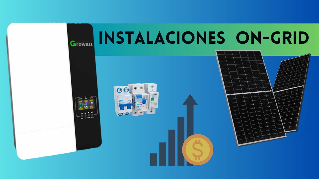 ⚠️ TODO sobre Sistemas Solares ON-GRID ⚡ Inyección y Consumo de energía | Inversor fotovoltaico