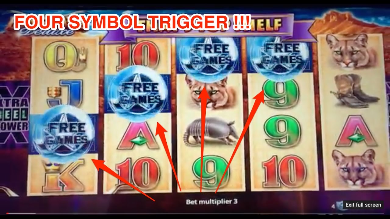 Longhorn Deluxe Slot! MULTIPLE retriggers! Big win!