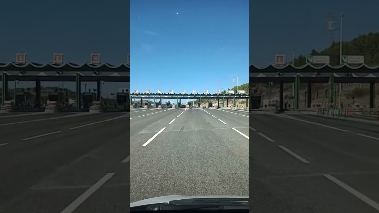 Portagem em Lisboa / Portugal ...