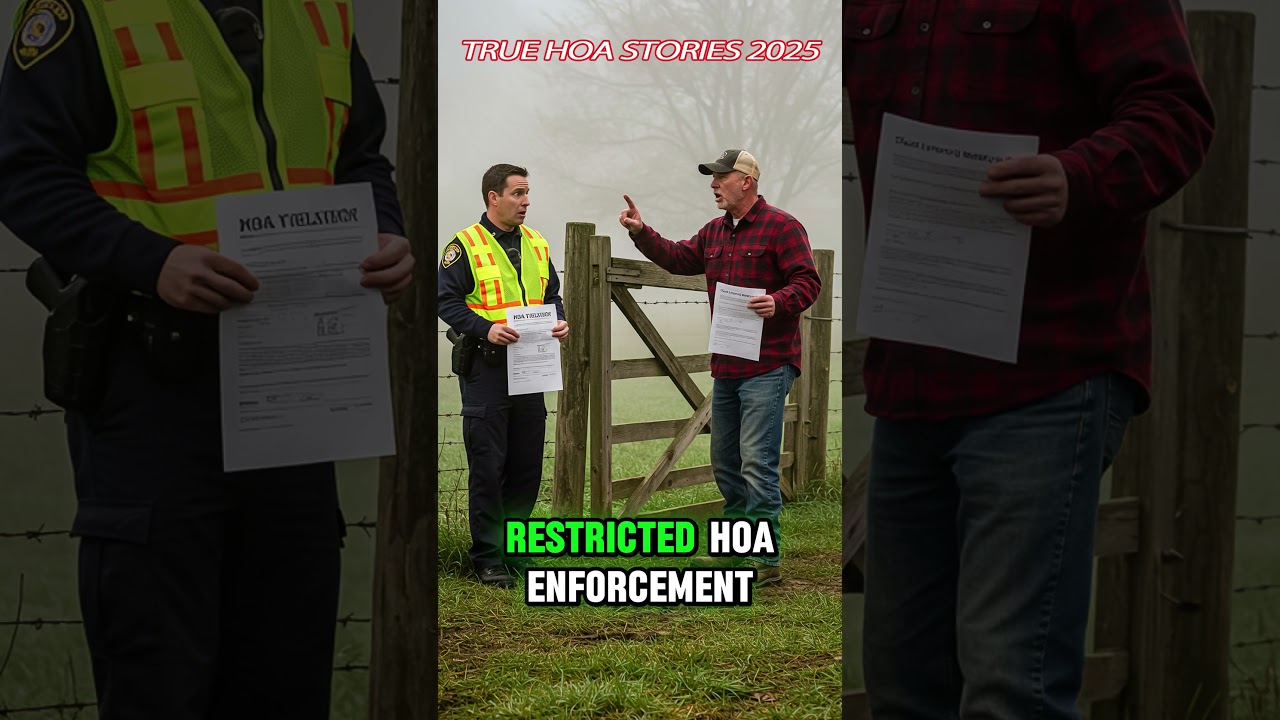 HOA Cop Blocked My Gate &mdash; Then Panicked When I Pulled the Court Injunction
