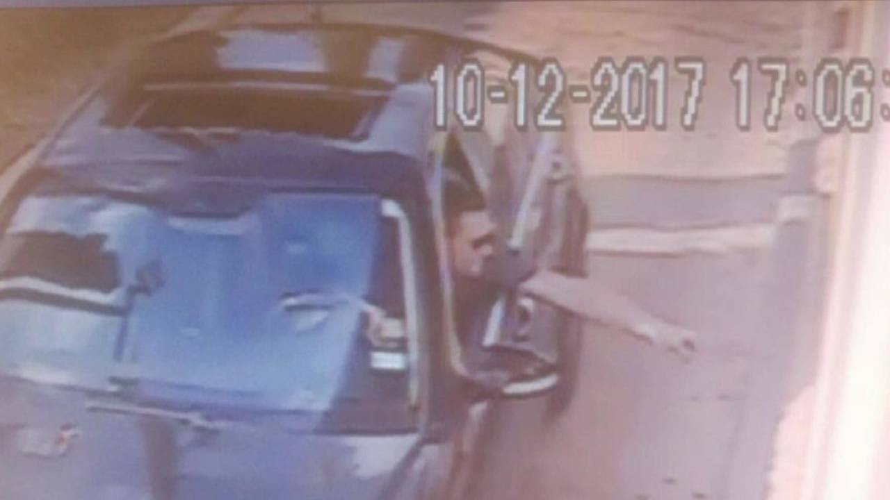 Car thief caught on camera
