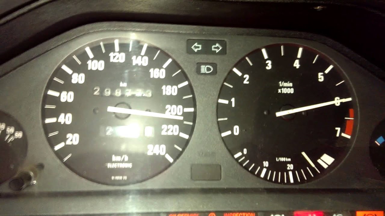 BMW E30 M54B30 acceleration 0-240