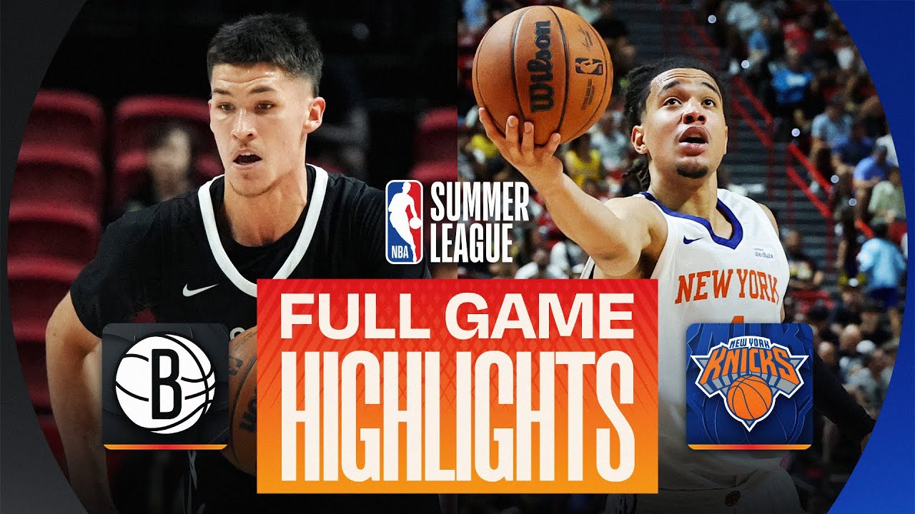 NETS vs KNICKS | ЛЕТНЯЯ ЛИГА В ЛАС-ВЕГАСЕ | ЛУЧШИЕ МОМЕНТЫ МАТЧА | 10 июля 2026 г.