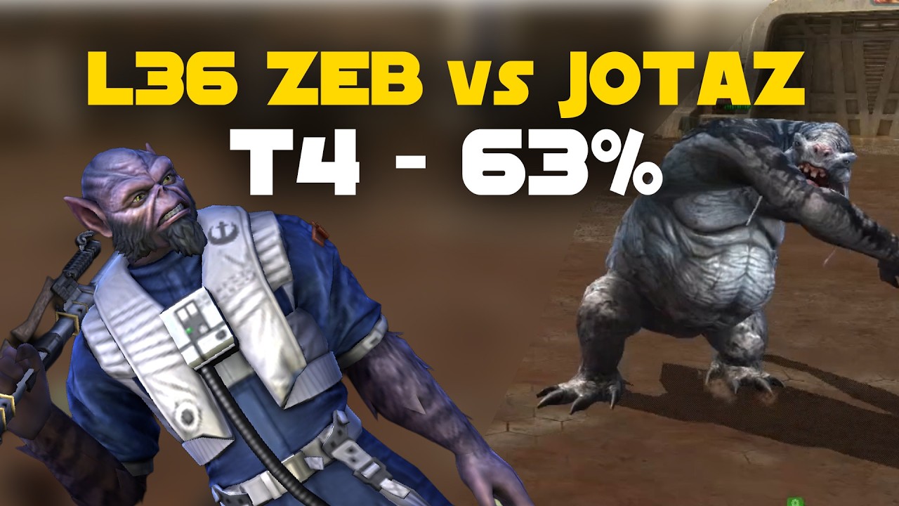 Zeb, R5-D4 or Both? Jotaz Guide | SWGOH Era Coliseum