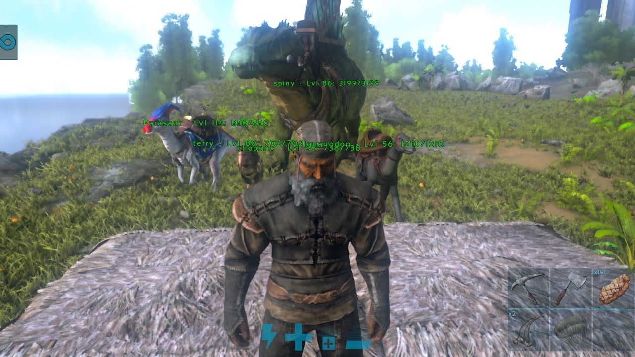 Ark gameplay next video is gonna be getting my stuff back im gonna talk in the next one