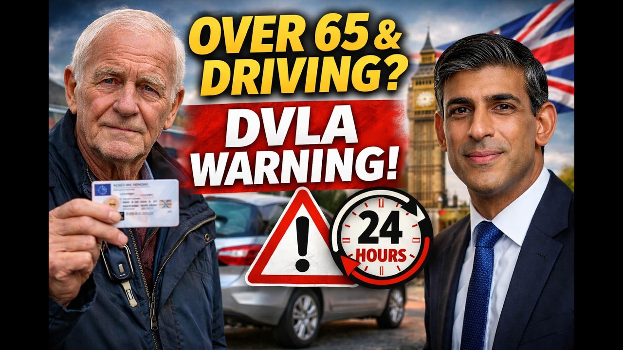 over 65 and driving in the uk urgent dvla rule you must check within the next 24 hours