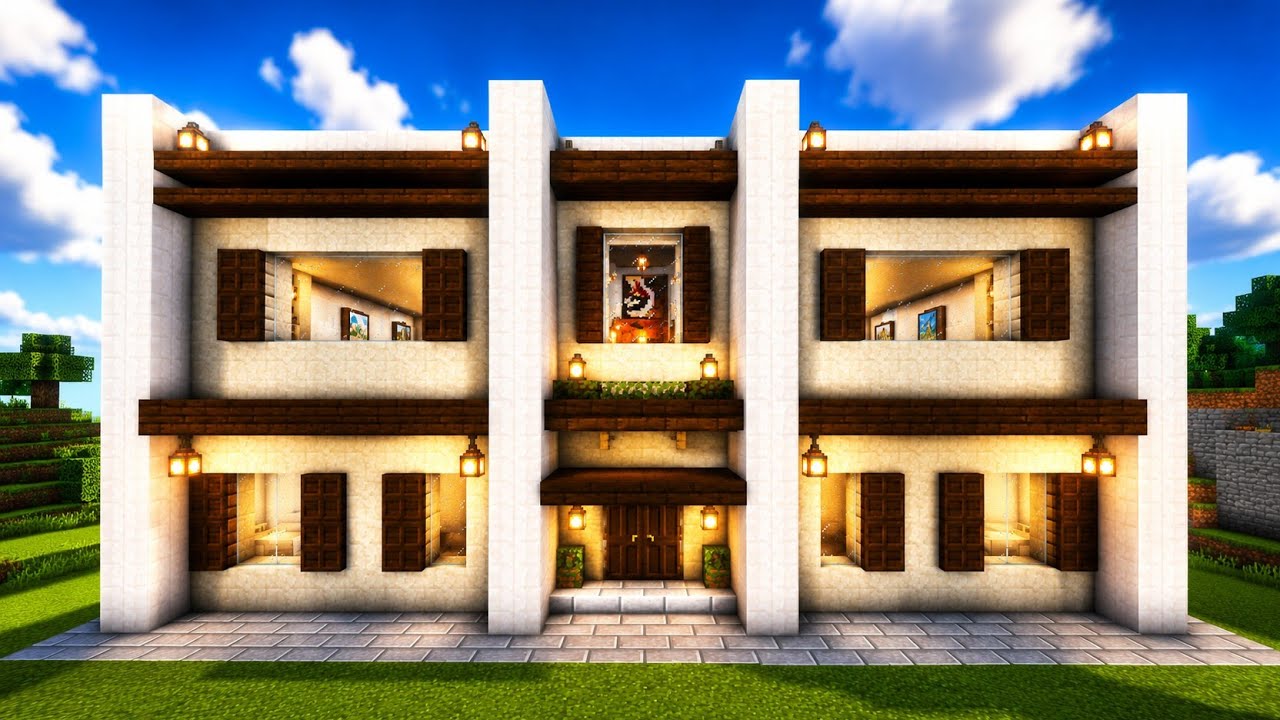 COME COSTRUIRE UN COMUNE SU MINECRAFT - Minecraft Tutorial ITA