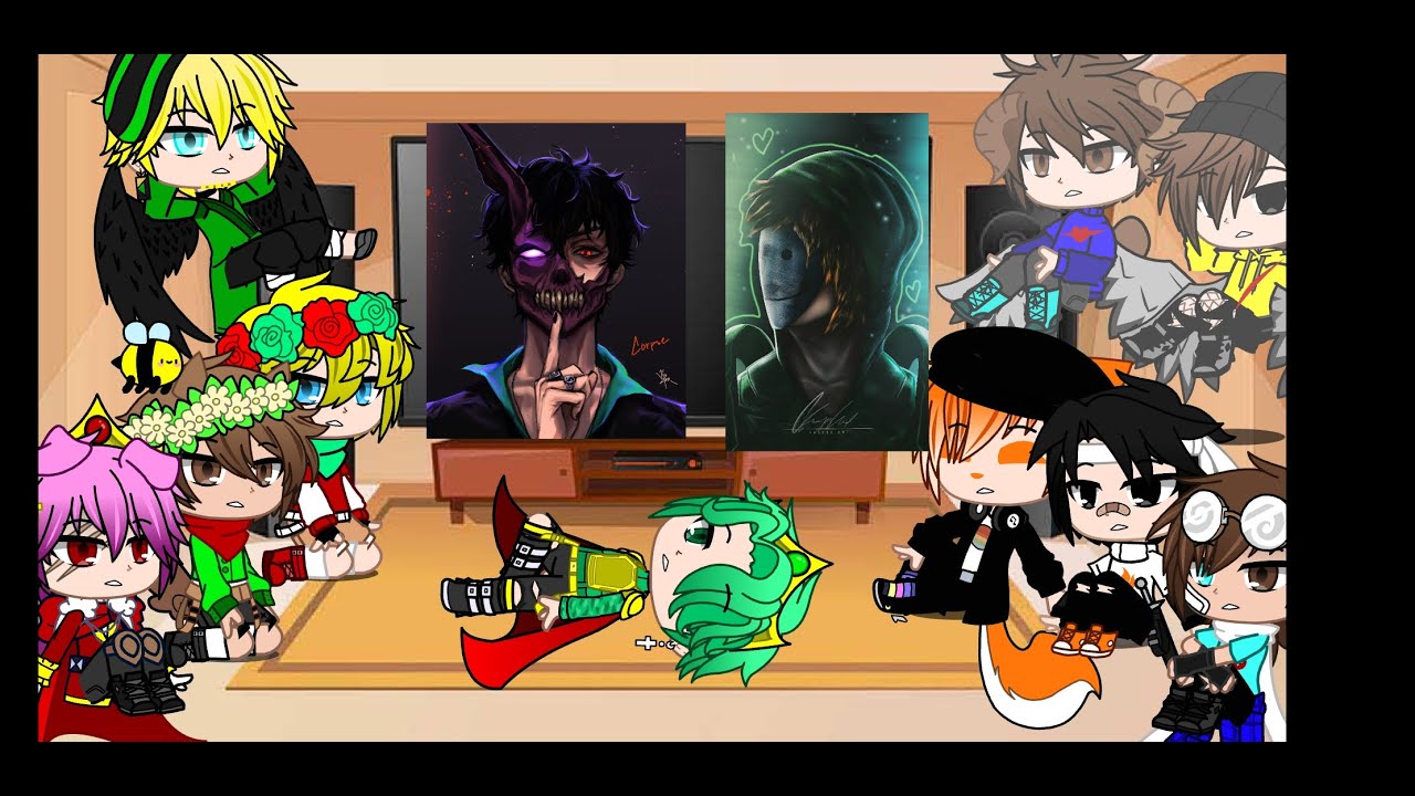 MCYT react to dream and corpse//Gacha club// Not Original
