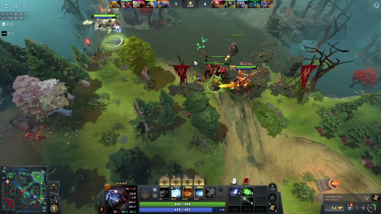 Dota 2 : All Pick - Jackie 2 Head