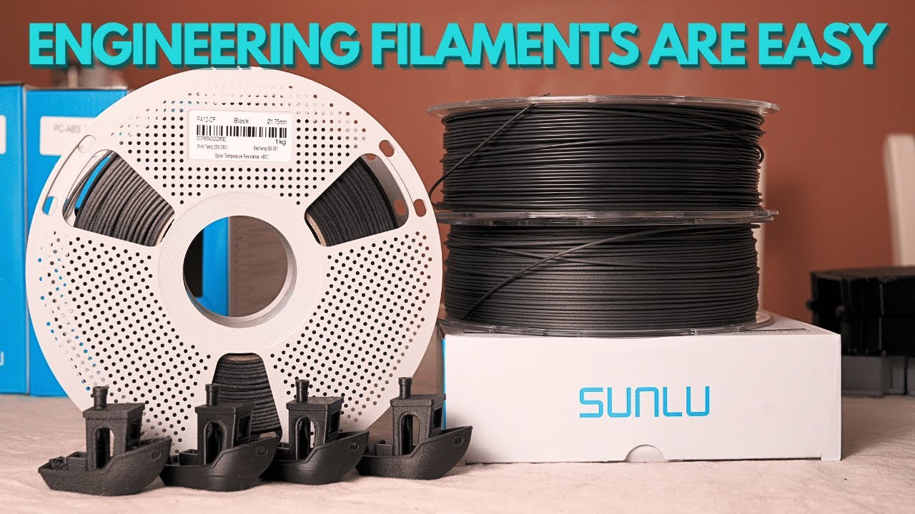 Sunlu Engineering Filaments are Easier to Print than I thought