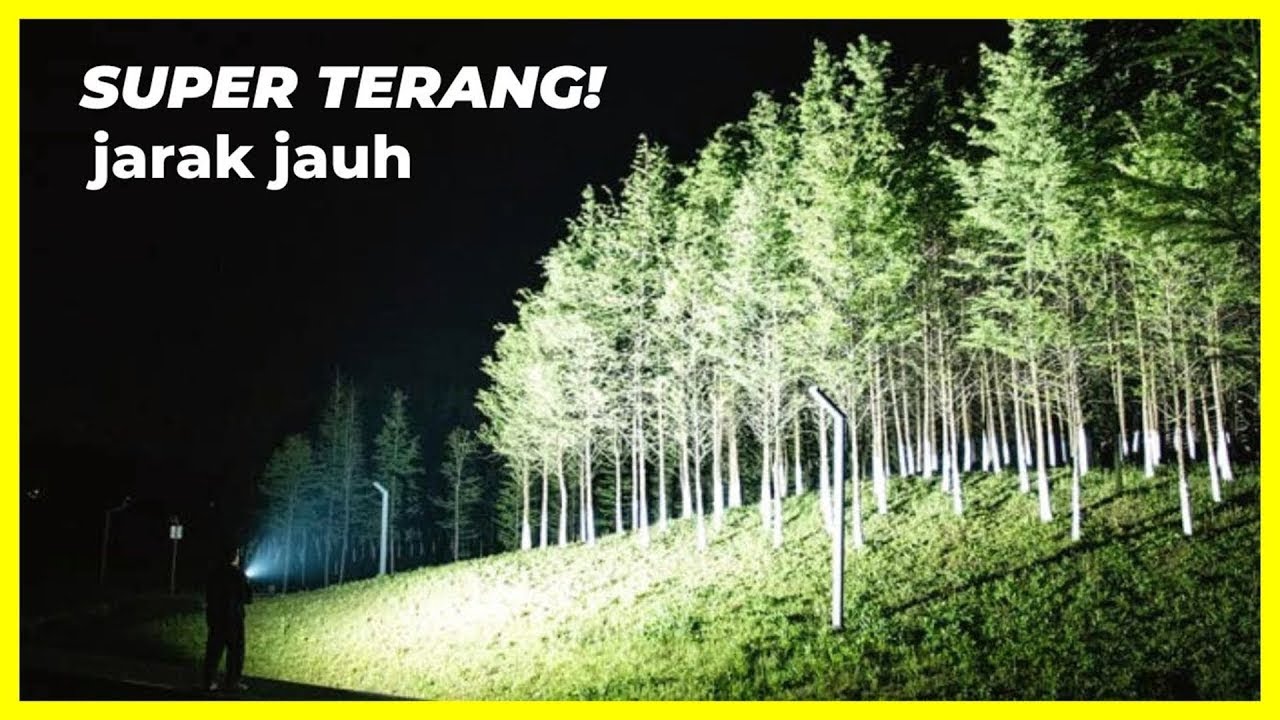 10 Rekomendasi SENTER LED TERBAIK 2023 Super Terang | Jarak Jauh Bagus Untuk Camping & Outdoor