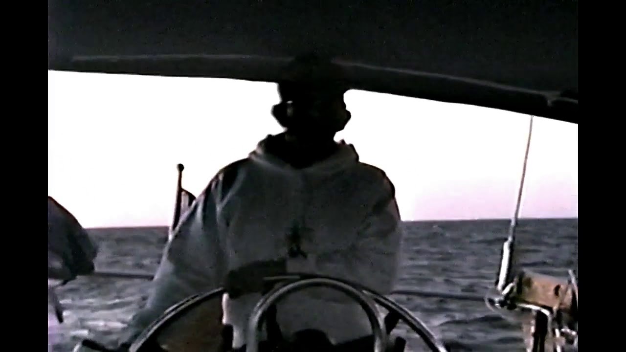 CROSSING LAKE HURON UNDER SAIL