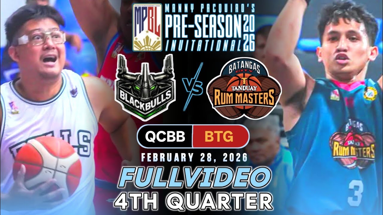 WILD ENDING! QUEZON CITY VS BATANGAS CITY FULL 4TH QUARTER | MPBL PRE-SEASON