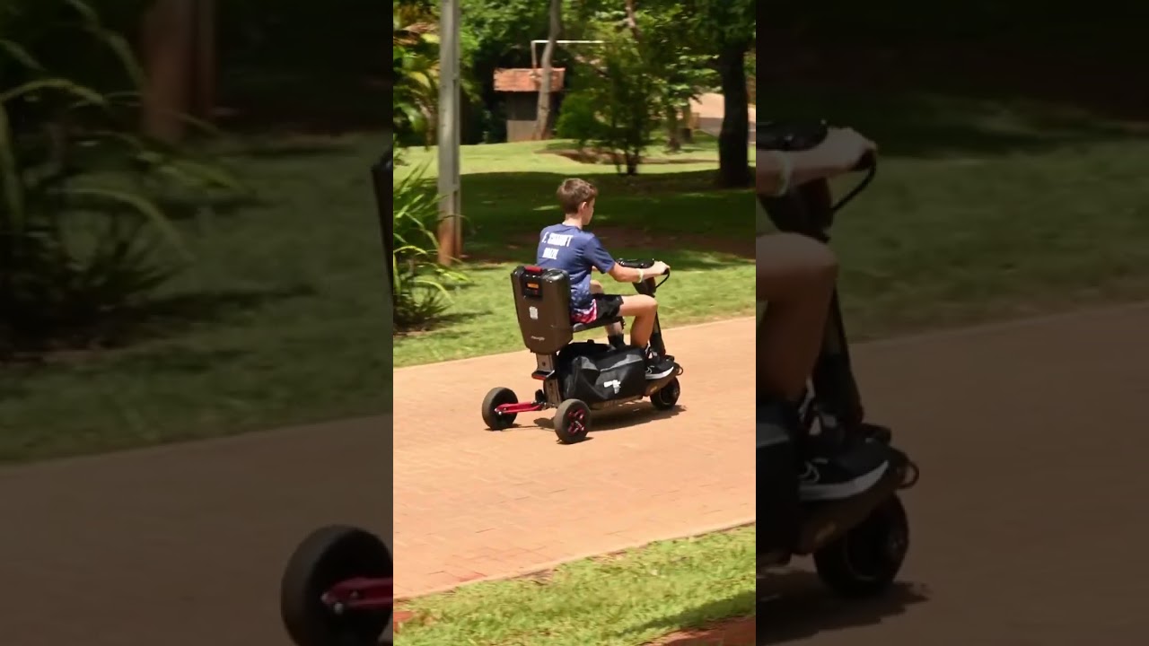 Cadeira Scooter Motorizada Dobr&aacute;vel ATTO Sport Movinglife | Lan&ccedil;amento no Brasil #santaapolonia