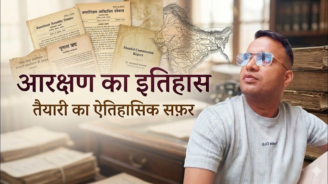 आरक्षण व्यवस्था पर विस्तृत वीडियो | संविधान से लेकर वर्तमान तक #Reservation #ReservationInIndia 