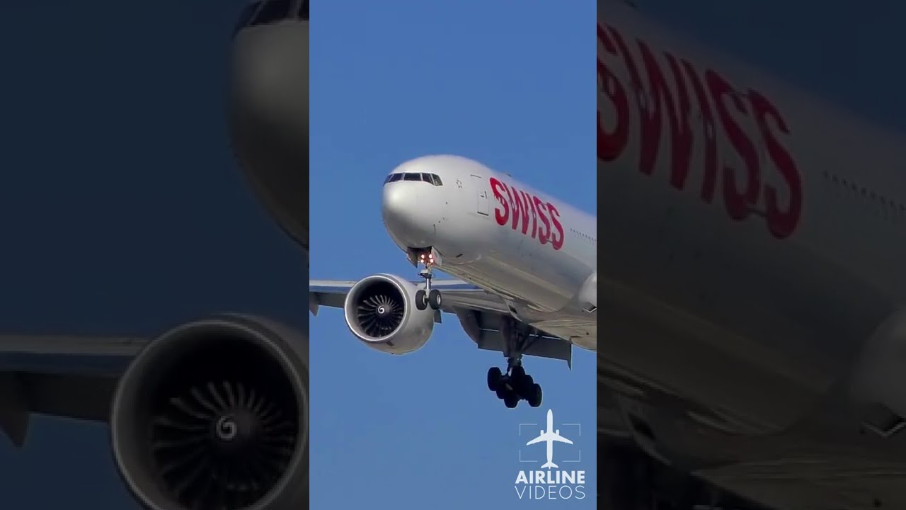 Swiss 777 LAX Arrival