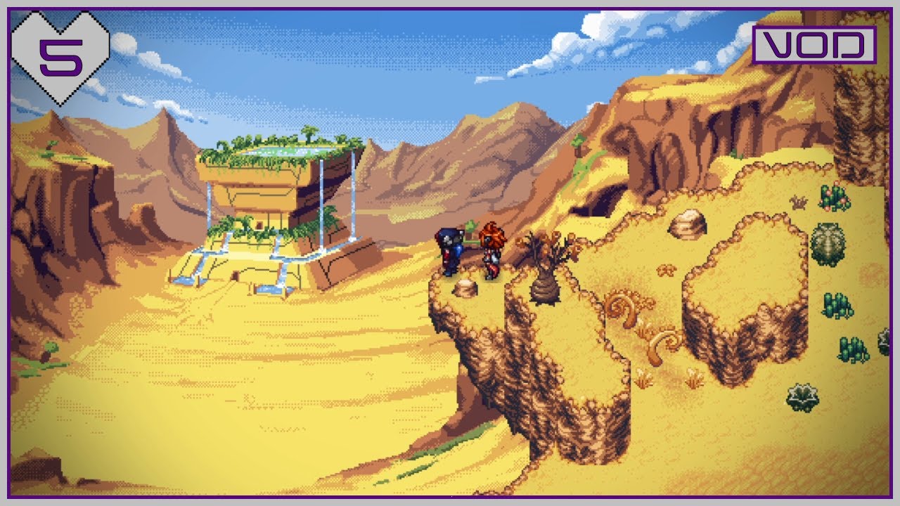 Wandering through the Desert - CrossCode