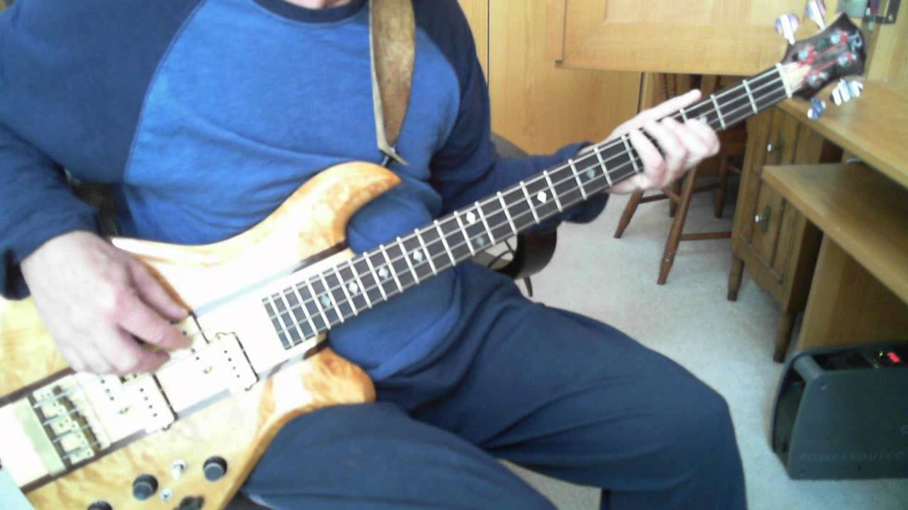 Huey Lewis and News   Heart and Soul  Greg Papaleo Bass Cover