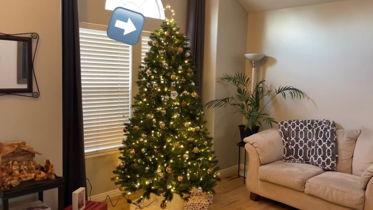 7.5 Ft Pre-lit Christmas Tree Review