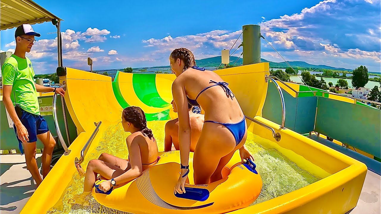 Abyss Water Slide at Aqualand Moravia