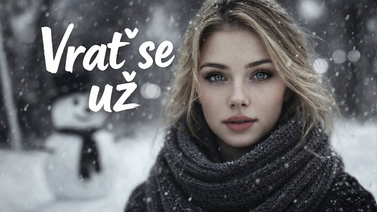 Vrať se už | Česká Pop Love Song 2026 | Romantická Zimní Balada (Oficiální Lyric Video)