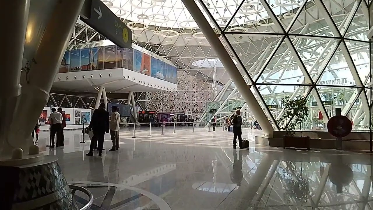 Inside Marrakech Menara Airport Part 5.23 April, 11:19