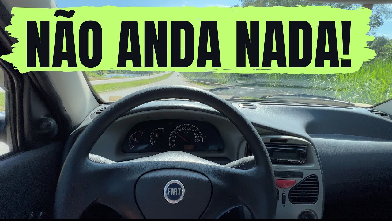TEST DRIVE FIAT PALIO FIRE 1.0 FLEX 4 PORTAS 2008! O MOTOR MAIS FRACO DE TODOS! VALE A PENA?