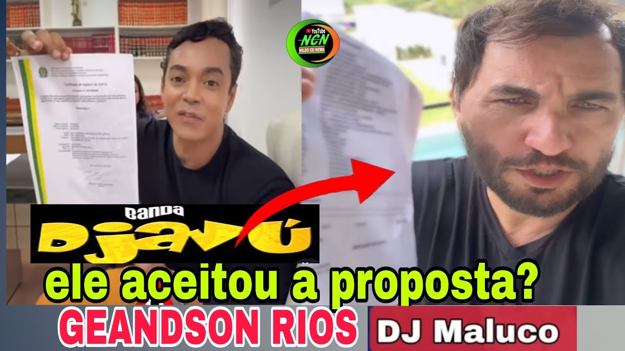 DJ Maluco fez uma proposta por Geandson Rios da banda Djavú será se ele aceitou? o áudio vazou